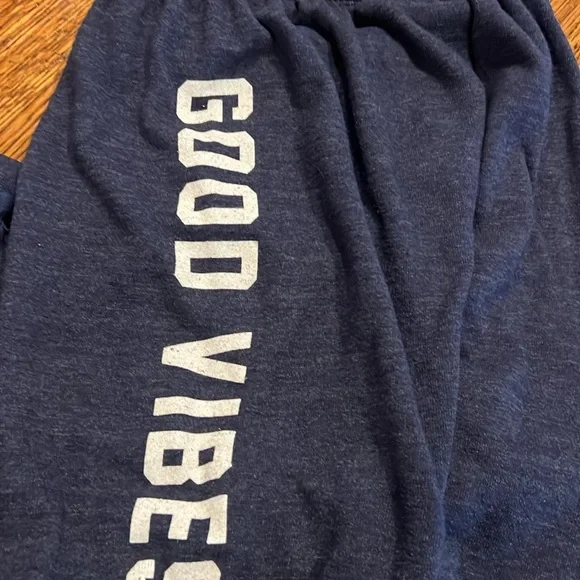 NWOT Spiritual Gangster Good Vibes Only Sweatpants Extra Small Mandala Design - Picture 15 of 16